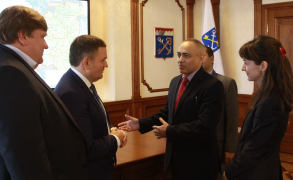 Встреча вице-губернатора по внутренней политике с Генеральным консулом Республики Индия в Санкт-Петербурге