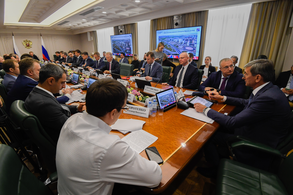 Расширенное заседание Комитета СФ по экономической политике на тему «О развитии транспортной инфраструктуры в Ленинградской области»