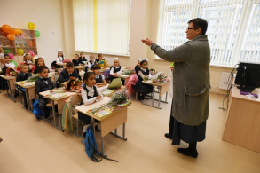 В День знаний в Мурино открылась новая школа на 1175 учеников.