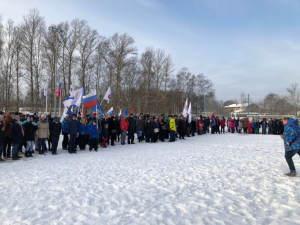 Выборг: Митинг-концерт в поддержку российских олимпийцев и паралимпийцев на Играх-2018