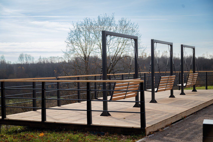 Нацпроекты: в Ленобласти благоустроена Октябрьская набережная