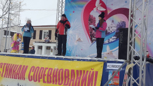Приозерск: Митинг-концерт в поддержку российских олимпийцев