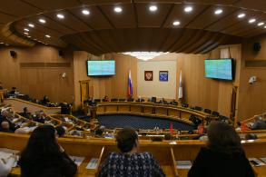 Заседание Законодательного собрания Ленинградской области