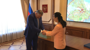Встреча губернатора Ленинградской области с Генеральным консулом КНР в Санкт-Петербурге