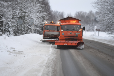 Дорожники выходят на зимнее дежурство