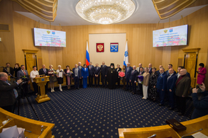 Церемония вручения государственных наград и наград Ленинградской области