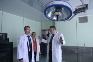 Cовещание о развитии инновационных проектов в медицине в Ленинградской областной клинической больнице