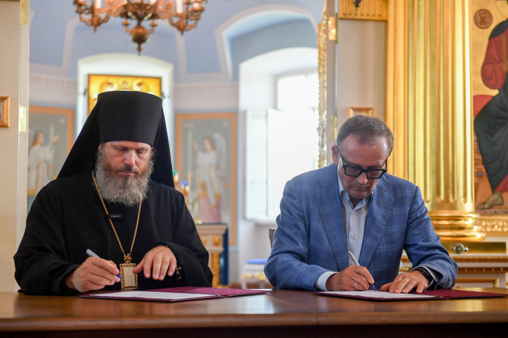 Ленобласть и Выборгская епархия укрепляют сотрудничество