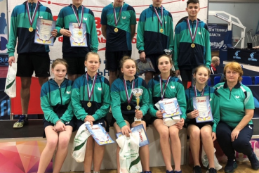 Ленинградские юниоры — лучшие в настольном теннисе на Северо-Западе