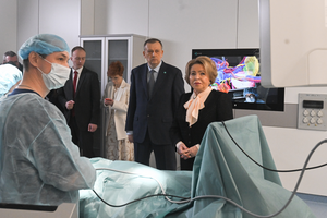 Открытие клиники высоких технологий «Белоостров»