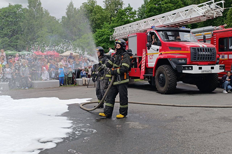 В области — День пожарной безопасности