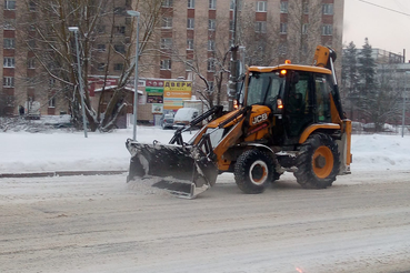 Область убирает снег оперативно