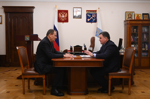 Встреча с сенатором от Ленинградской области Сергеем Перминовым