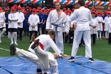 Дзюдоисты-юниоры вышли на татами