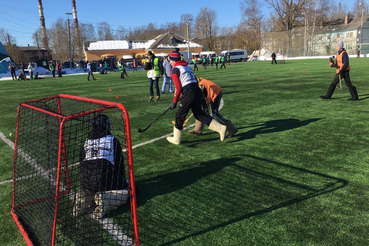 «Звездочки» и «Высота» — областные чемпионы по хоккею в валенках