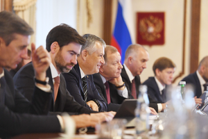 Встреча губернатора Ленинградской области с первым заместителем Премьер-министра Республики Беларусь