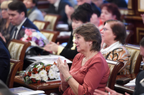 Заседание Общественной палаты Ленинградской области, посвященное подведению итогов 2018 года