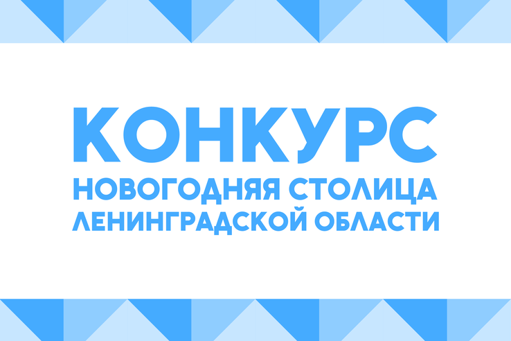 Населённые пункты ЛО могут принять участие в конкурсе «Новогодняя столица Ленинградской области»
