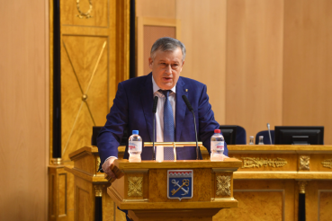 Начался отчет губернатора Ленинградской области