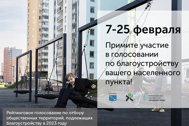 Область завершает голосование за благоустройство