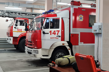 Новая пожарная часть  ― для безопасности ленинградцев