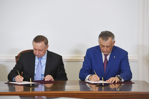 Подписание соглашения о намерениях по созданию единого оператора по обращению с отходами Санкт-Петербурга и Ленинградской области
