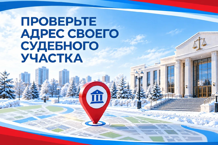 Проверьте адрес своего судебного участка