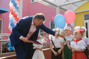 Открытие детского сада в Луге