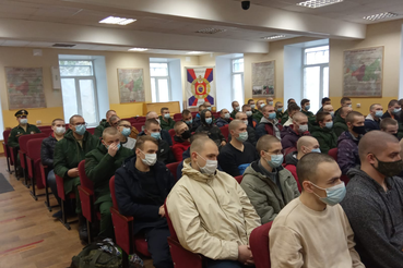 Ленинградская область провожает призывников