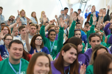 Область поддерживает волонтеров