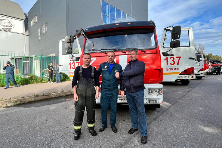 Ленинградские пожарные взяли бронзу на «Трассе-01»