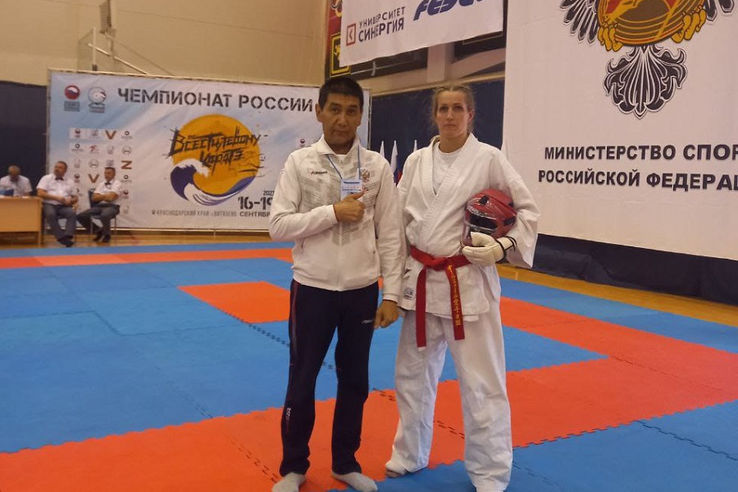 Ленинградская спортсменка – чемпион России по всестилевому карате
