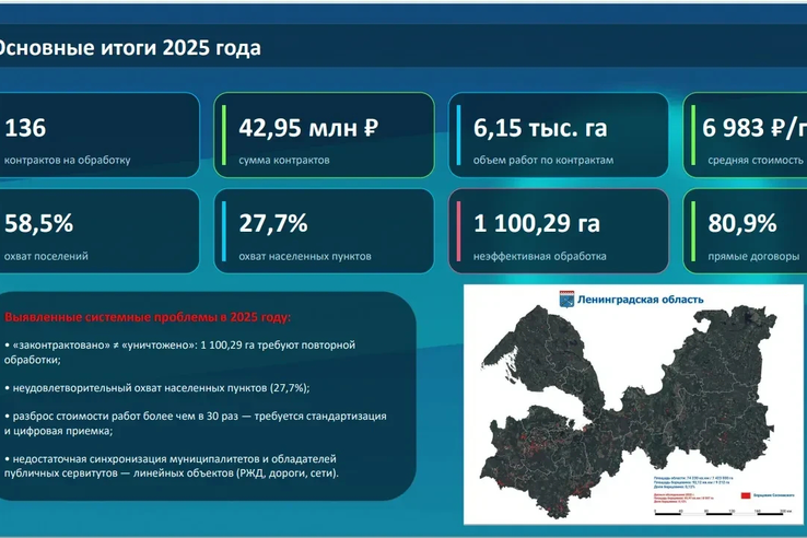 Ленобласть создаст единую службу по борьбе с борщевиком