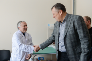 Губернатор Александр Дрозденко посетил Сясьстройскую поликлинику