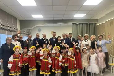 В Луге после капитального ремонта открылись сразу два детских сада