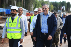 Рабочая поездка губернатора Ленинградской области в Подпорожский район