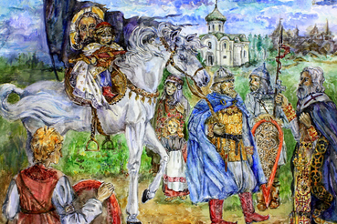 Школьница Лукерья Коротких лучше всех нарисовала Александра Невского