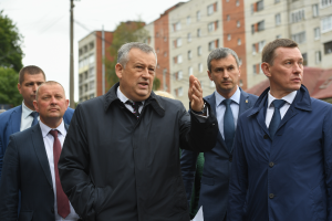 Рабочая поездка губернатора Александра Дрозденко в Ивангород