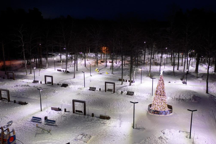 Парк Каменногорска стал площадкой для праздников