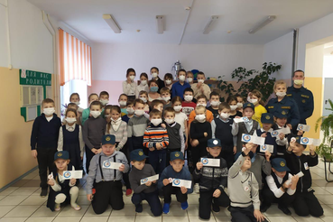 В Ленинградской области появилась новая дружина юных пожарных