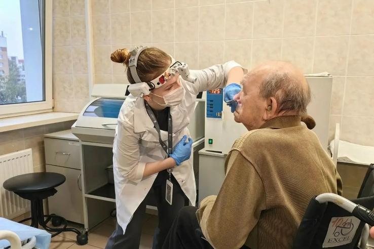 Во Всеволожской больнице 100-летний юбиляр прошёл углублённое обследование