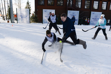 Юные ленинградцы сразятся в дворовом хоккее