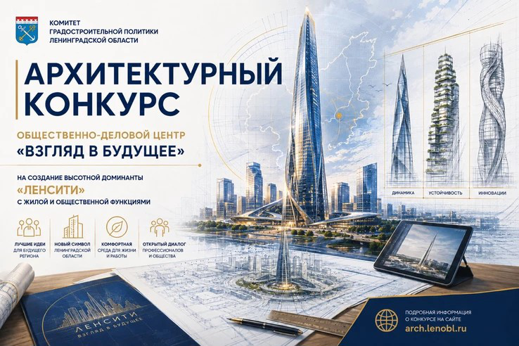 Ленобласть объявила архитектурный конкурс на проект «Ленсити»