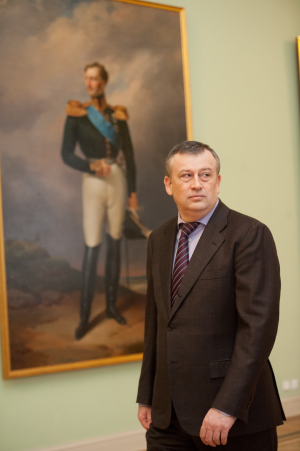 Губернатор Ленинградской области в Русском музее