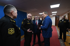 Подписание Соглашения о взаимодействии между Морским советом Ленинградской области и Главным командованием ВМФ