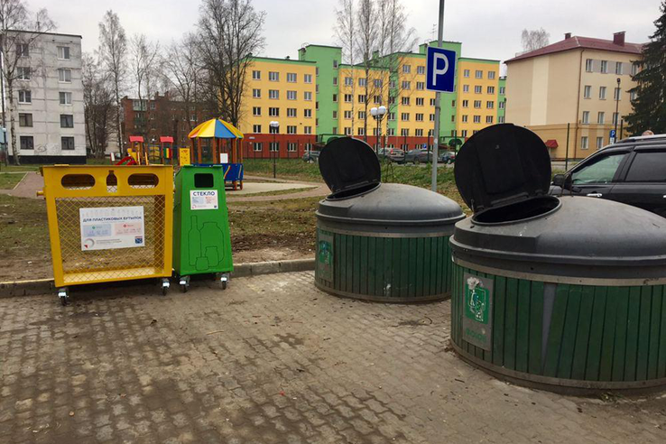 В Кингисеппе и Ивангороде стартовал проект по раздельному сбору мусора