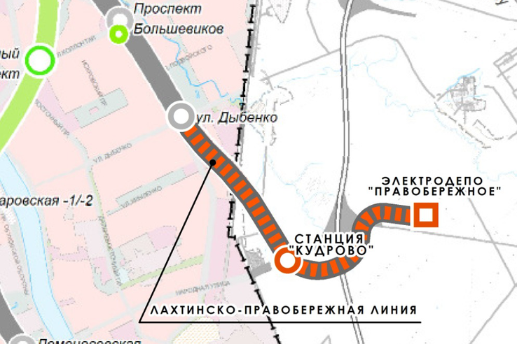 Область готова к строительству метро в Кудрово