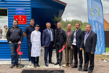 В Рощино открылась обновленная ветеринарная станция.
