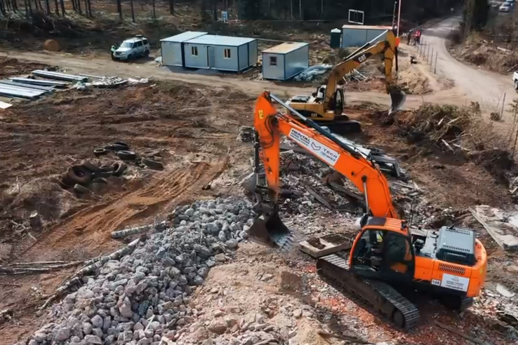 В Ленинградской области началось строительство нового комплекса по переработке отходов «Рахья»