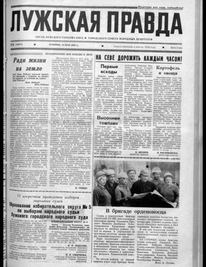 Лужская правда (12.05.1981)